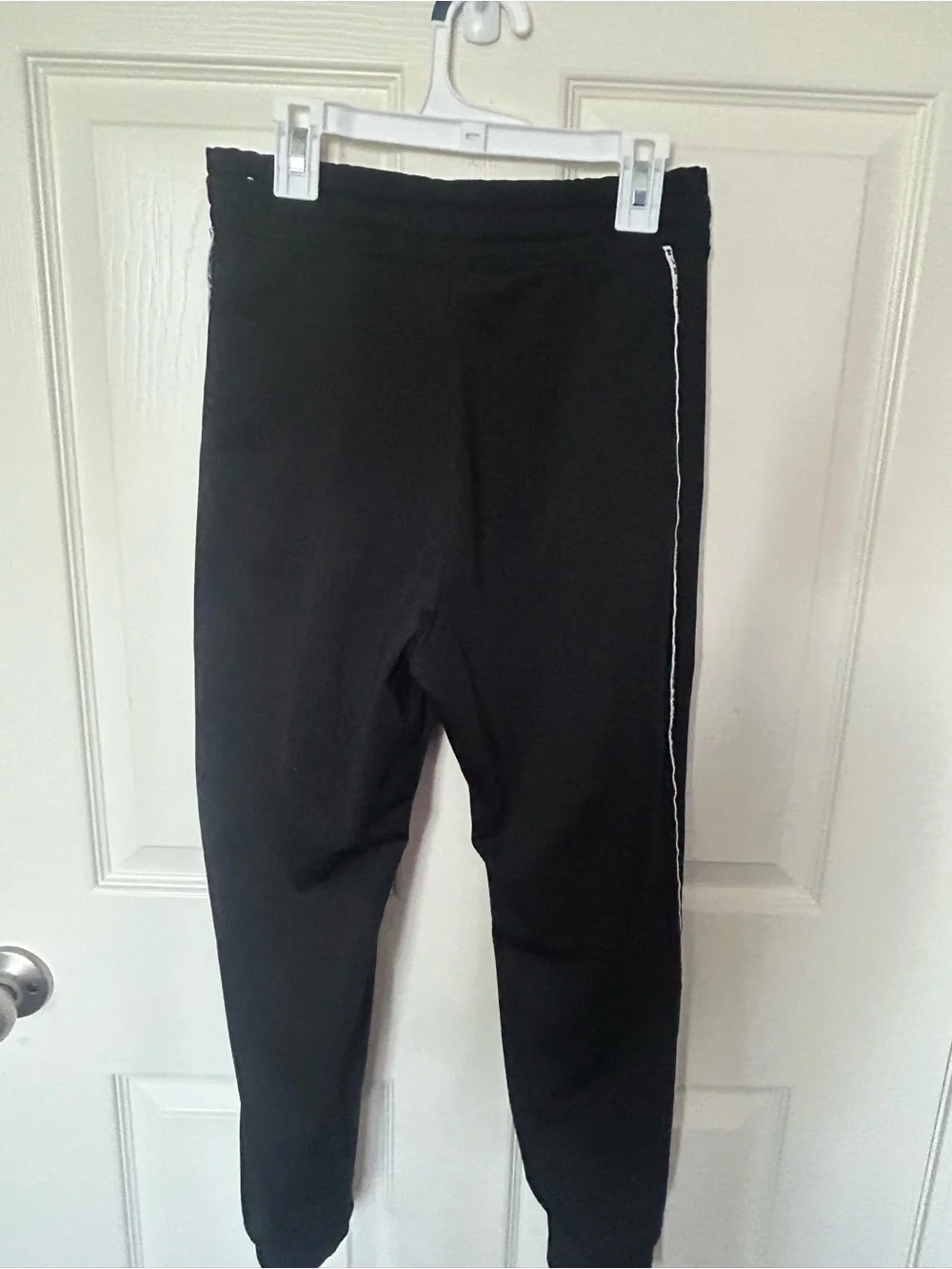 Nike Black Track Jacket and Pants with White Swoosh